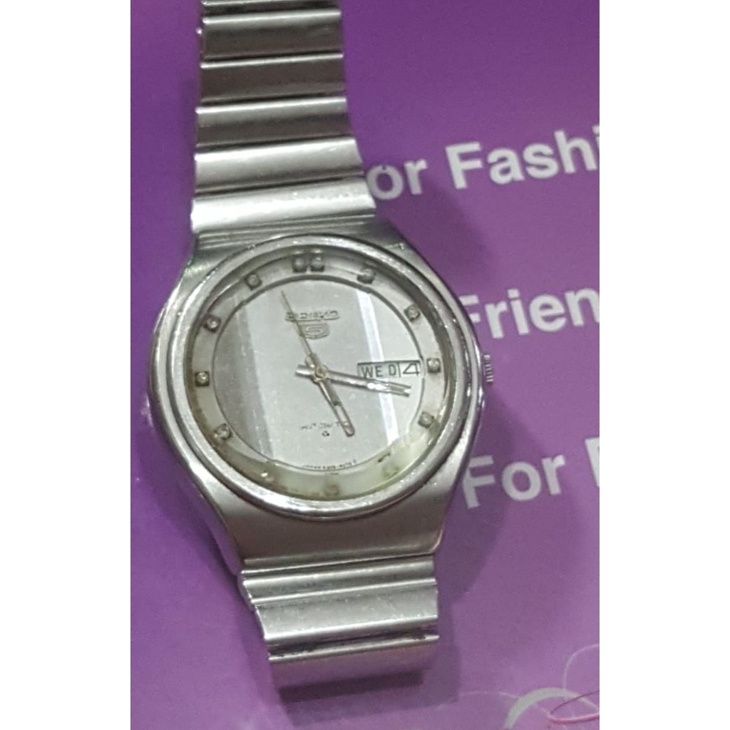 Jam Tangan Seiko 5 cal 6309 kaca prisma All Original antik jarang ada