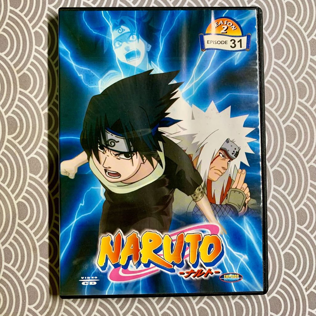 VCD Naruto Season 2 Episode 31 Original Dubbing Bahasa Indonesia | DVD VCD CD Kaset