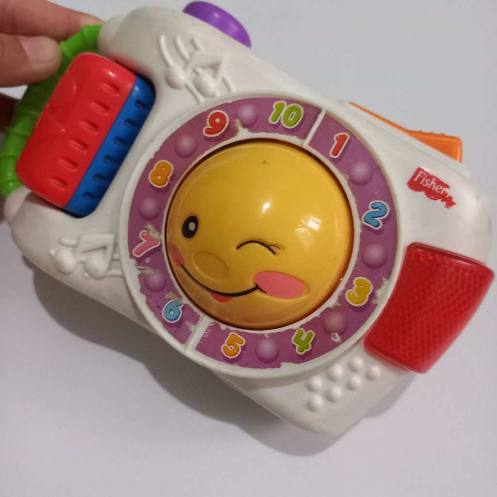 fisher price kamera preloved mainan anak