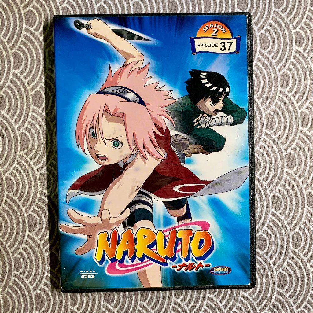 VCD Naruto Season 2 Episode 37 Original Dubbing Bahasa Indonesia | DVD VCD CD Kaset