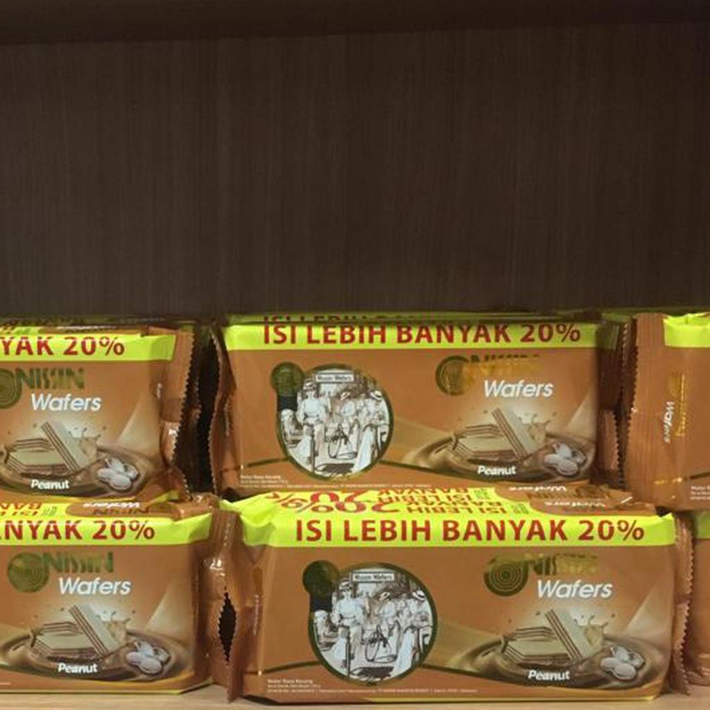 nissin wafer kacang 120 gr | peanut | wafer kacang | biskuit kacang