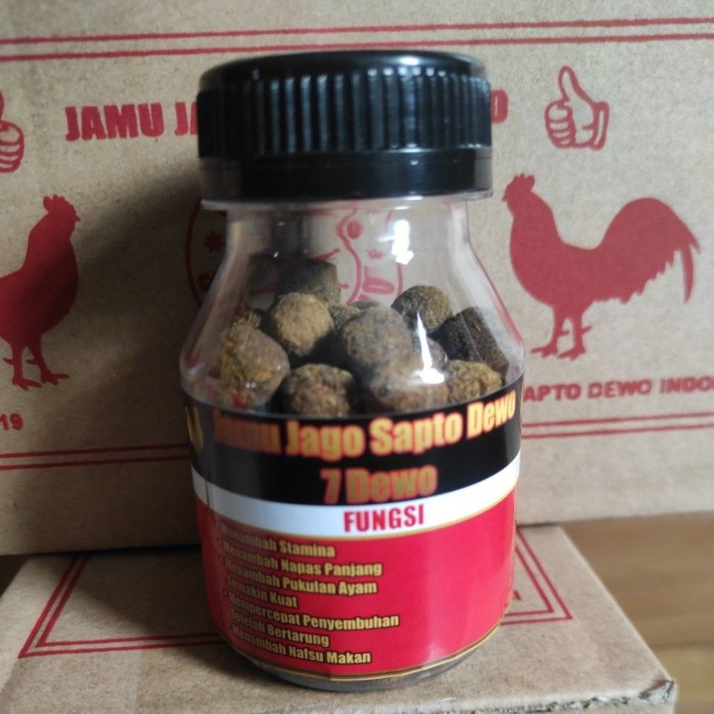 Sapto Dewo Jamu Pitik Jago Botol