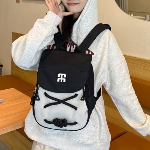 READY COD Tas Ransel Wanita Korean Backpack Polos Baby Bag Baru Tas Ransel eiger Anak Sekolah sma re