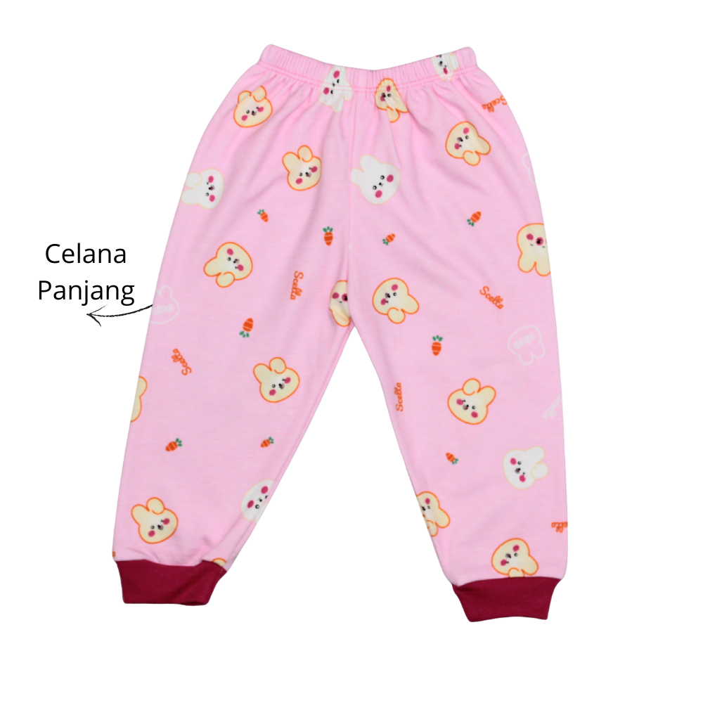 Scelta - Setelan Pakaian Anak-anak Lengan Pendek dan Celana Panjang Motif Karakter | STL SC 456 CP thumbnail 5