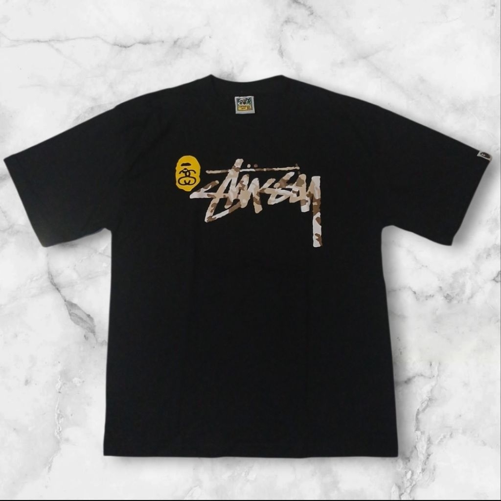 Stussy X Bape