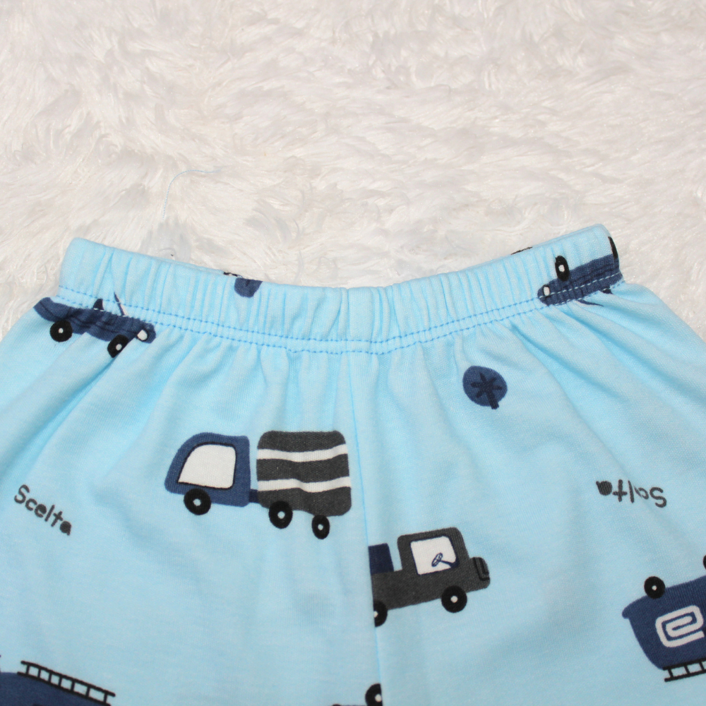 Scelta - Setelan Kaos dan Celana Anak anak Unisex Lengan Pendek Motif Mainan Mobil | STL SC 459 PD thumbnail 6