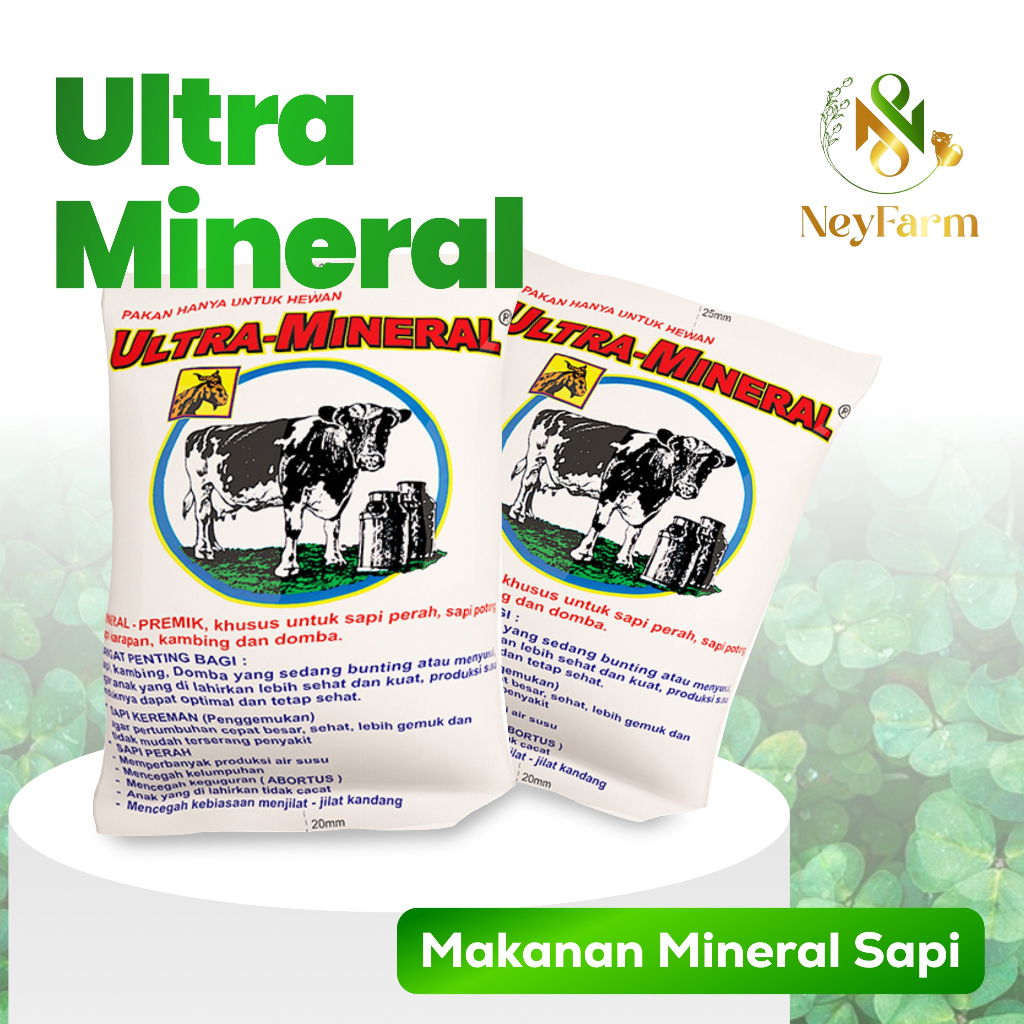 Ultra Mineral Sapi 1 Kg Kemasan Frespack (Vitamin Penggemuk Sapi)
