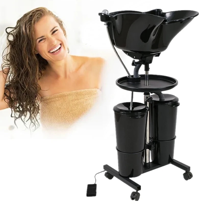 Washback Portable Bak Cuci Rambut Barbershop Barber Homecare Wastafel Keramas