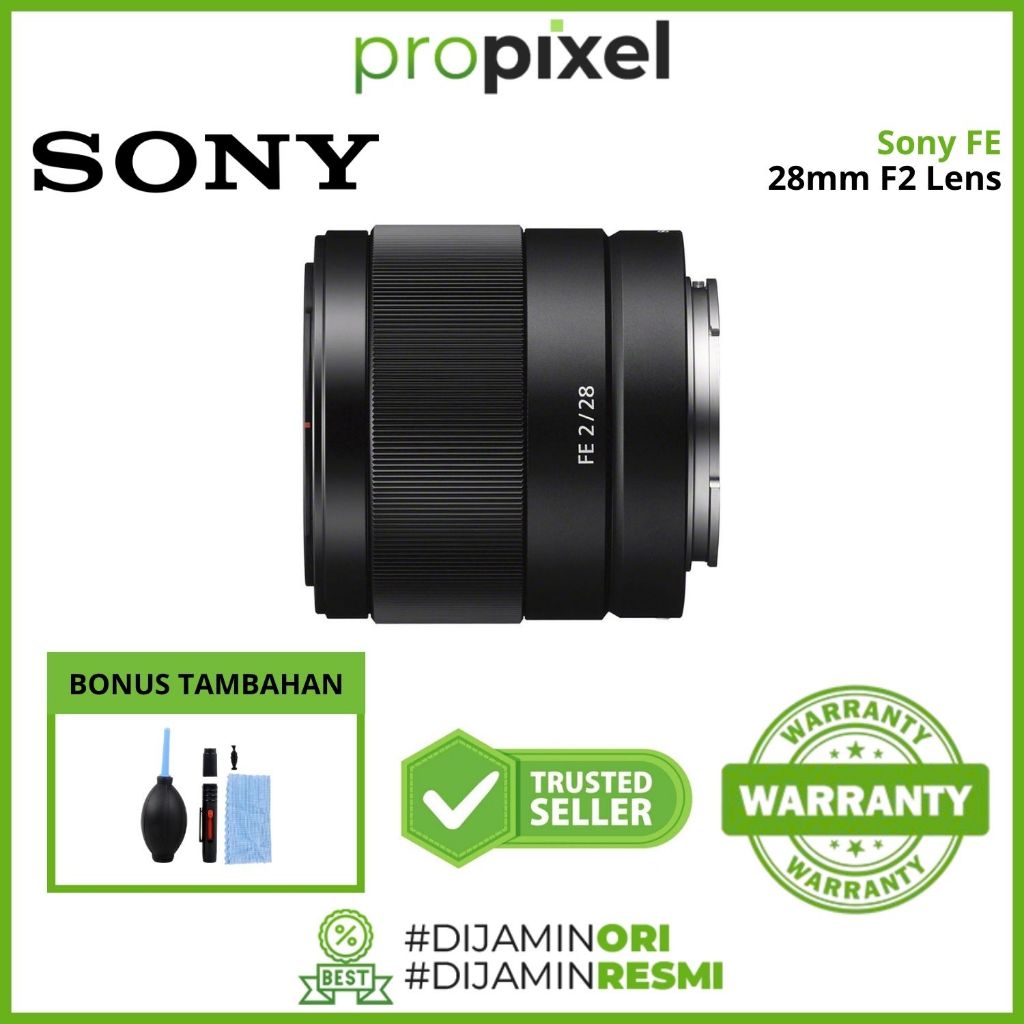 Sony FE 28mm f2 Lensa Sony 28 mm f/2 Garansi Resmi