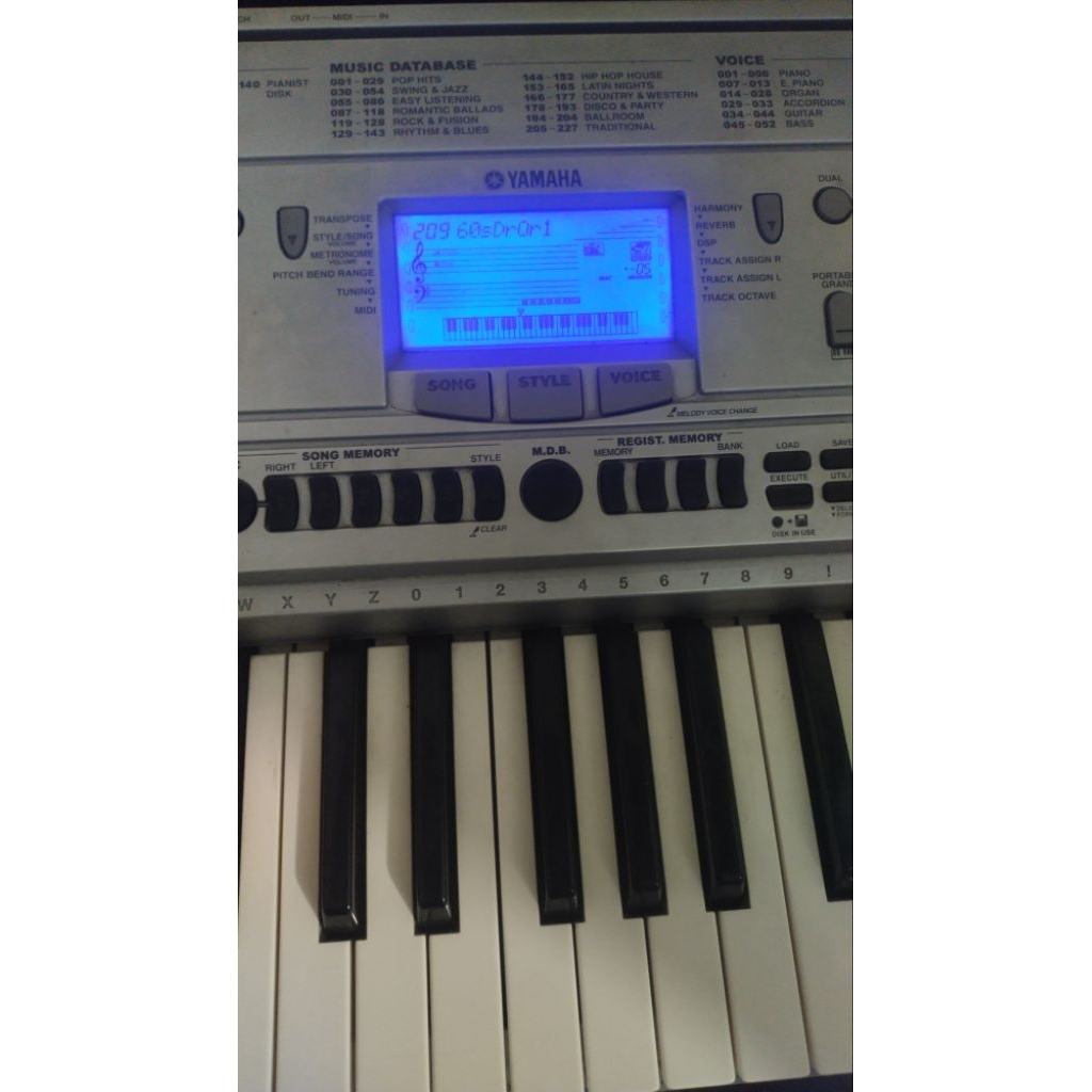 Keyboard Yamaha psr 450
