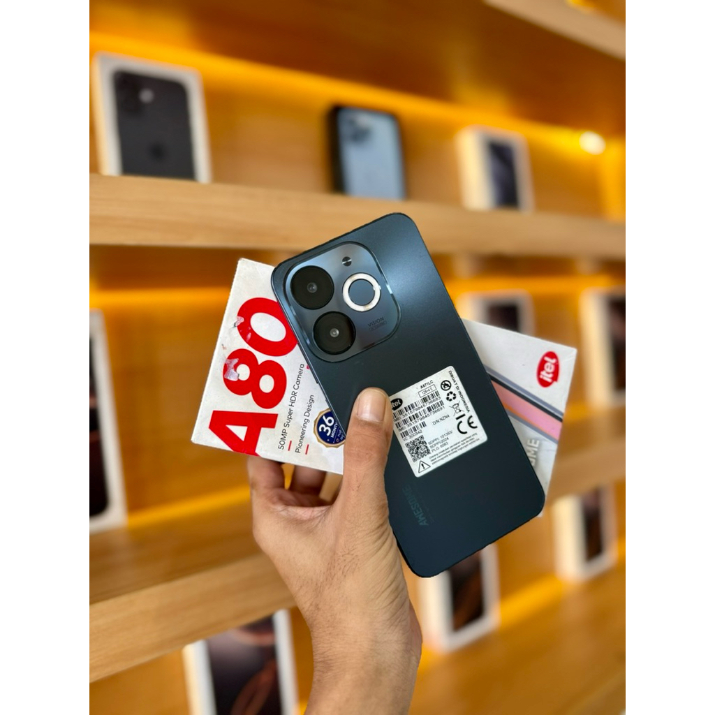 ITEL A80 4/128GB SECOND MULUS PEMAKAIAN