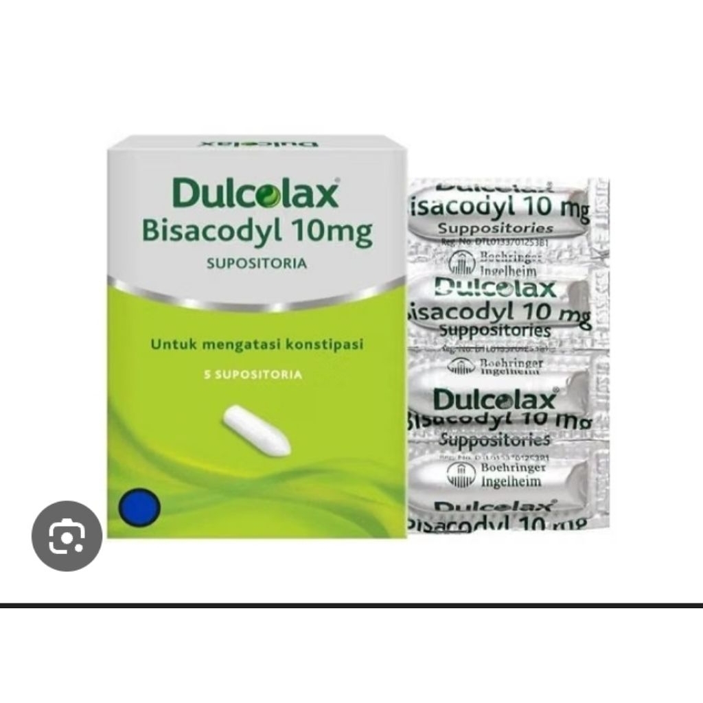MENGATASI SEMBELIT/ DULCOLAX SUPP DEWASA 10MG / DULCOLAX SUPPO 10 MG HARGA PER BIJI