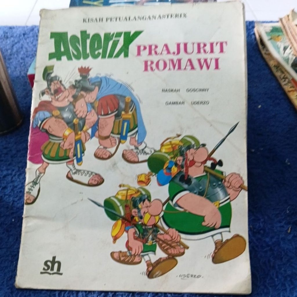 KOMIK LEBAR ASTERIX PRAJURIT ROMAWI DAN BAYI ASTERIX SET