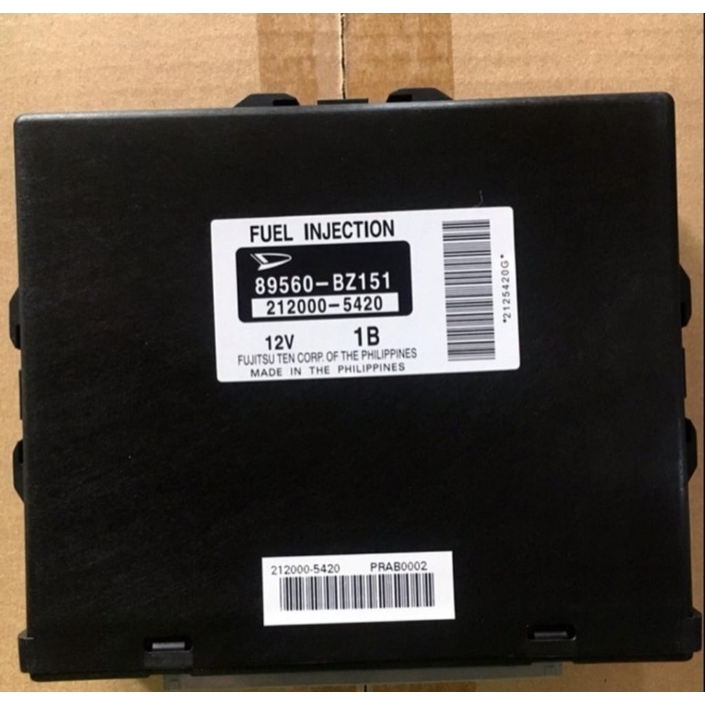 ENGINE CONTROL UNIT (ECU) AVANZA 1.3 VVTI (89560-BZ151)