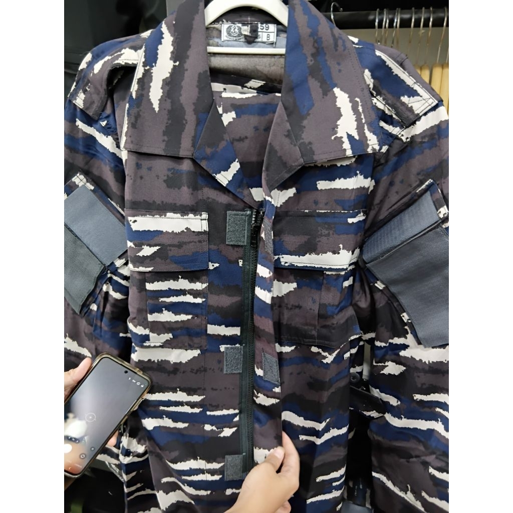 BAJU PDL TACTICAL DORENG KRI LAYAR TNI-AL ORIGINAL