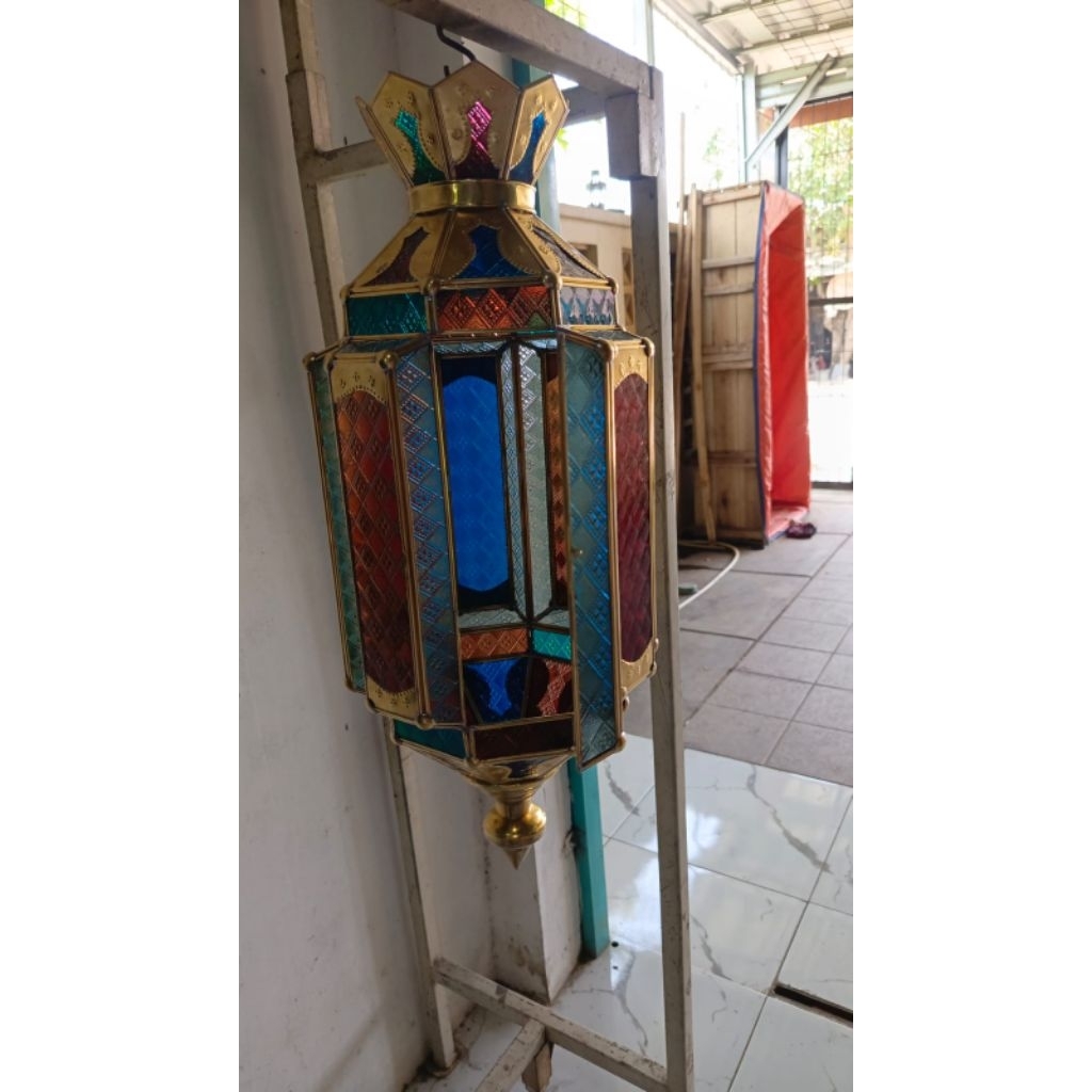 lampu hias / lampu gantung maroko besar