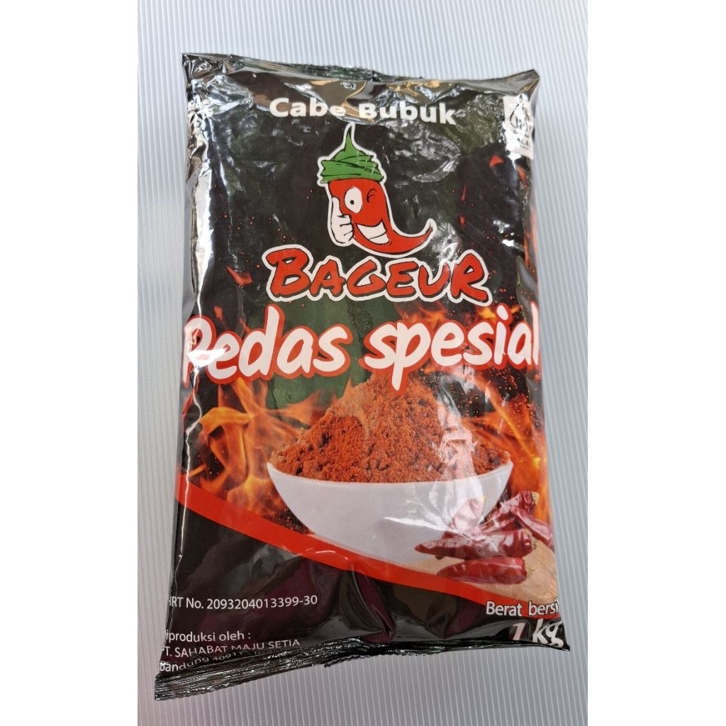 CABE BUBUK BAGEUR Pedas Spesial / 1kg 1000g