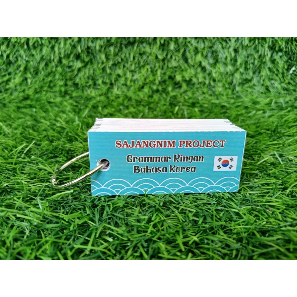 FLASHCARD GRAMMAR BAHASA KOREA