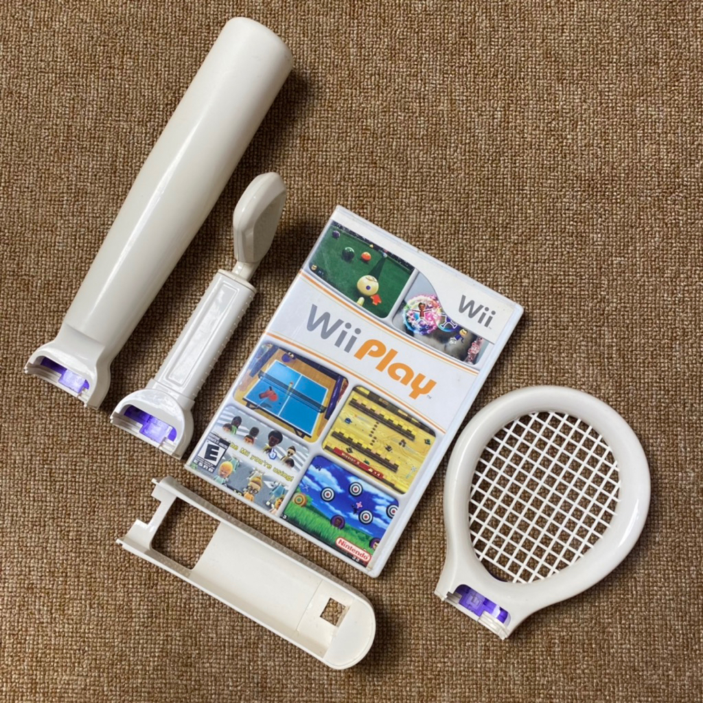 Kaset Nintendo Wii Original Wii Play + Aksesoris