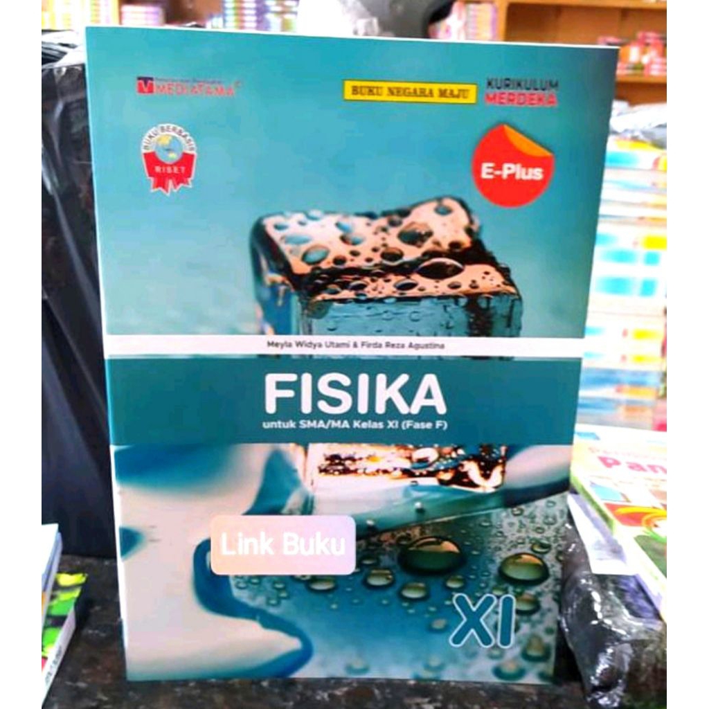 Buku E Plus Fisika Kelas 11 SMA Kurikulum Merdeka Mediatama