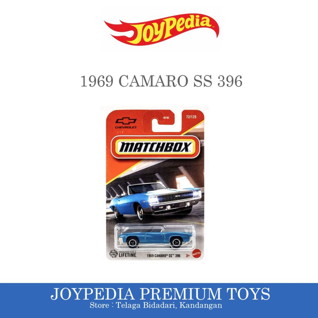 1969 CAMARO SS 396 MATCHBOX