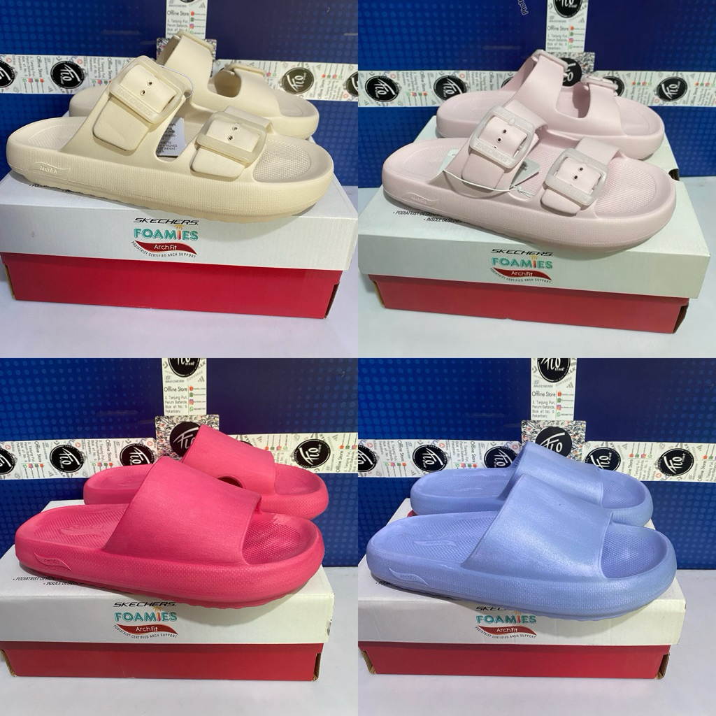 Sendal Sandal Skechers Original Arch Fit Women