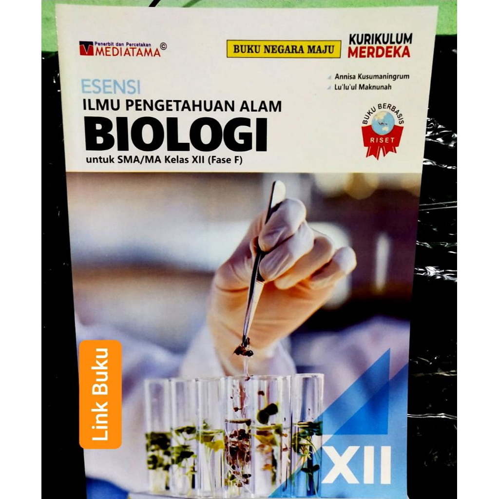 Buku Esensi Biologi Kelas 12 SMA Kurikulum Merdeka Mediatama