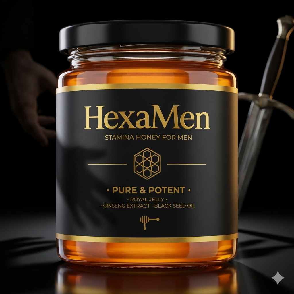 Madu Stamina Pria Dewasa Premium Quality - Madu Herbal Alami Madu Hexamen Original