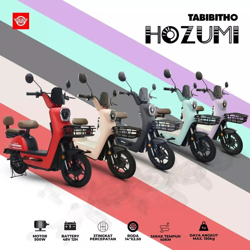 Sepeda Listrik Tabibitho Hozumi