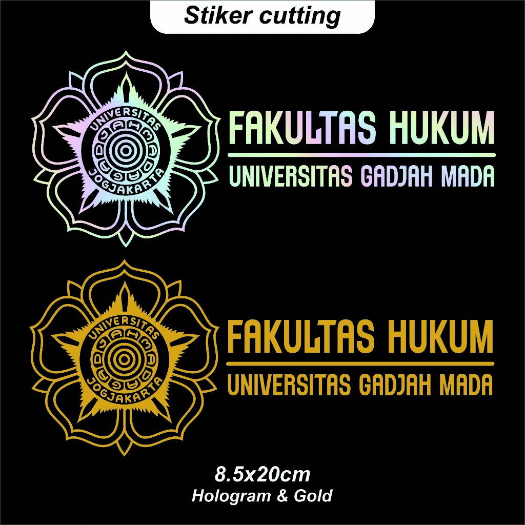UGM STIKER CUTTING BANGGA DENGAN KAMPUSKU