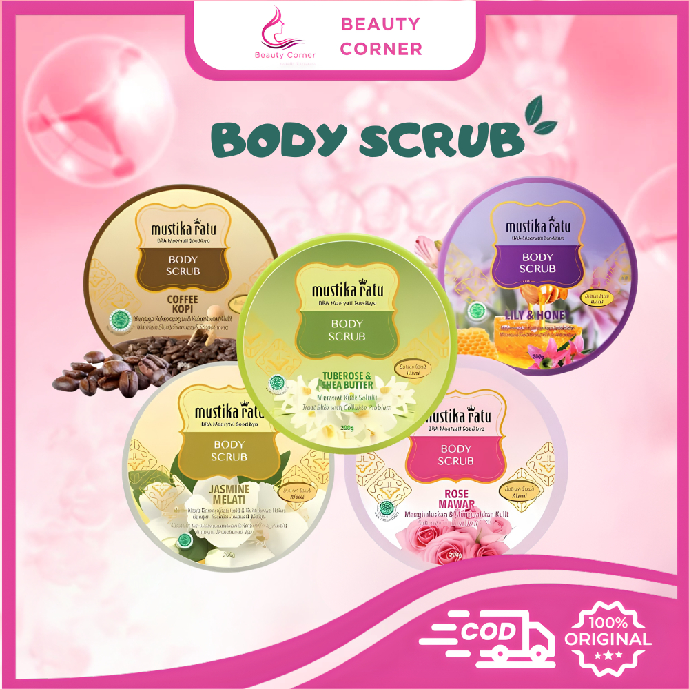 Mustika Ratu Body Scrub - 200gr