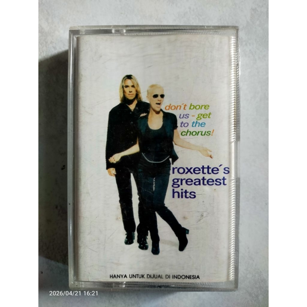 kaset pita jadul ROXETTE'S "greatest hits"