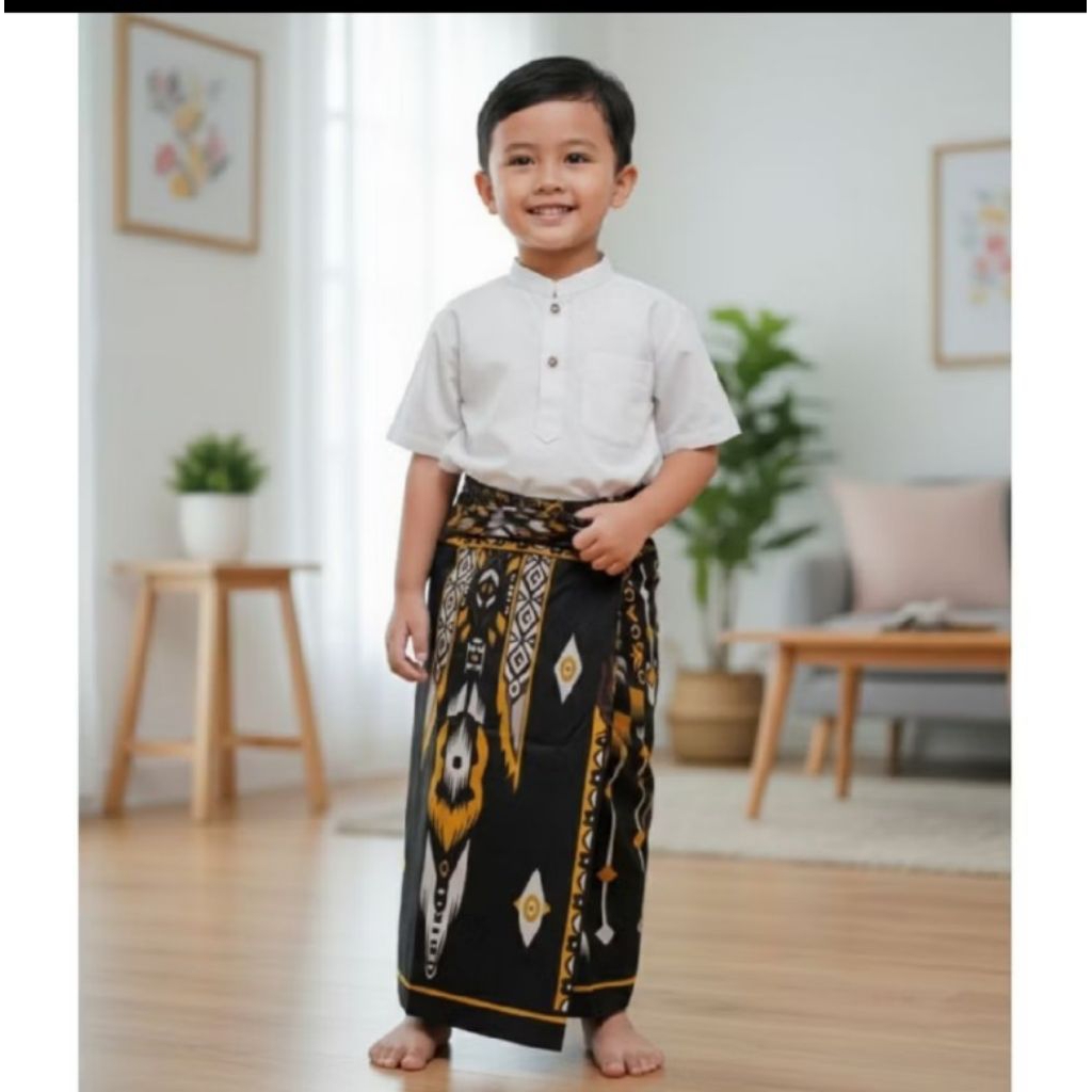 Sarung Instan Anak Motif BHS