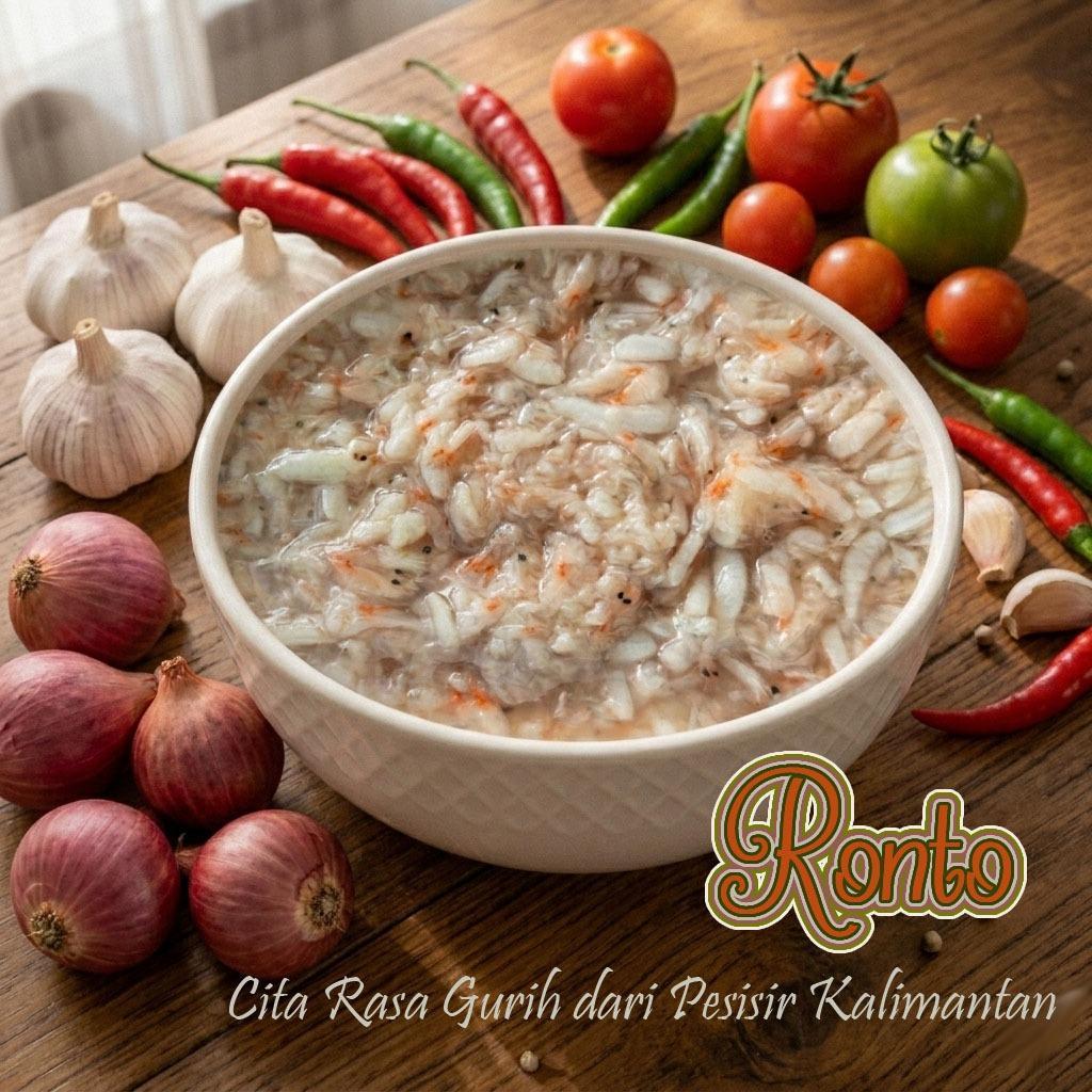 Ronto Udang - Fermentasi Udang Sea food Makanan Khas Kalimantan