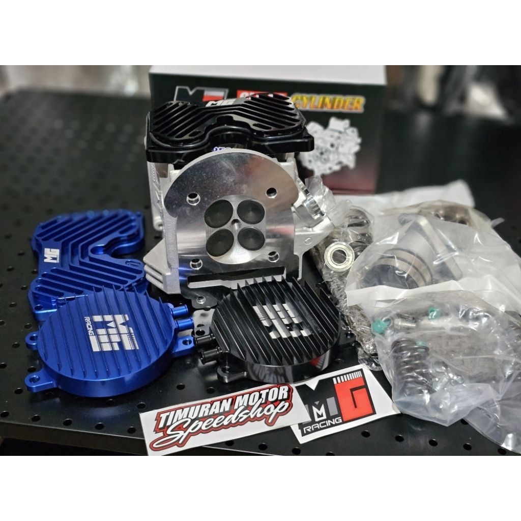 CYLINDER KOP HEAD MG RACING MIO SPORTY - MIO SMILE 4V 23 26 MM