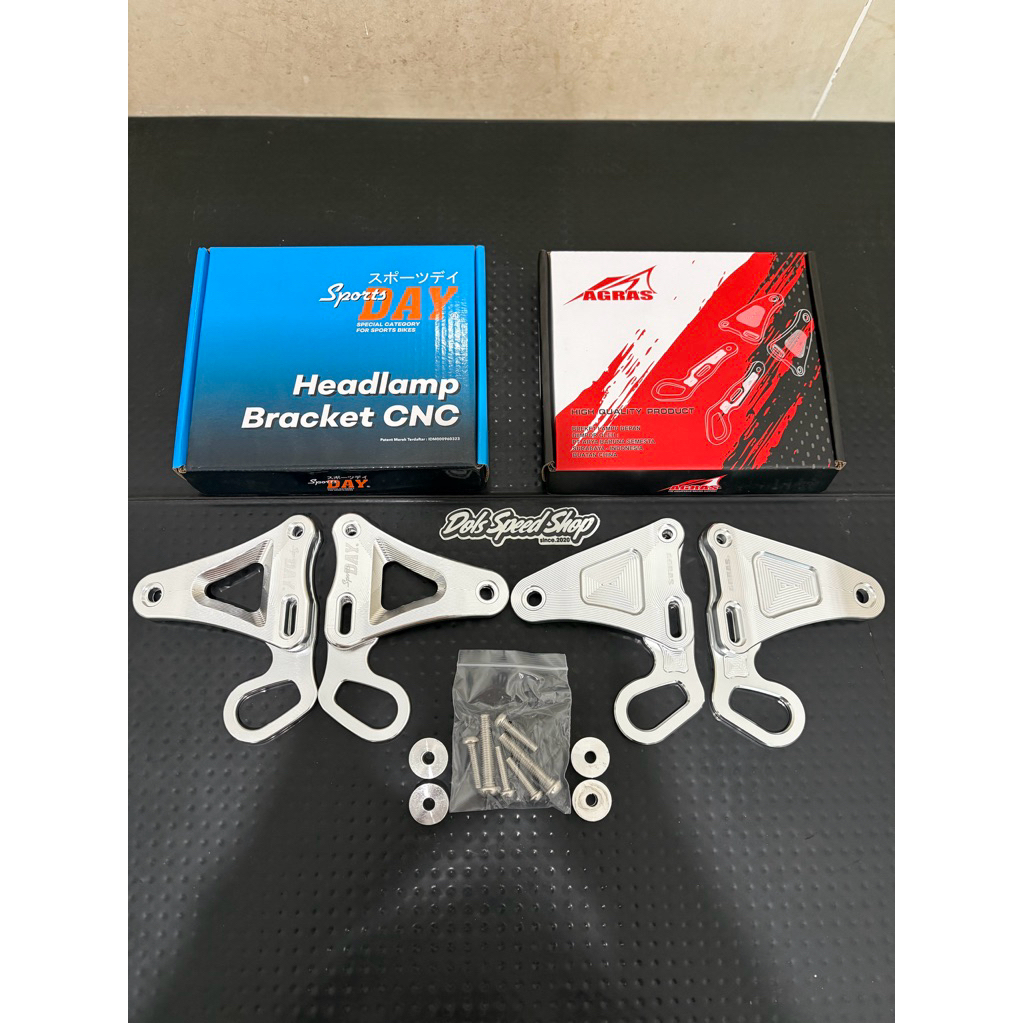 BREKET LAMPU NINJA CNC KUPINGAN LAMPU NINJA R NINJA SS CNC PANGKON LAMPU NINJA CNC BRACKET LAMPU NIN