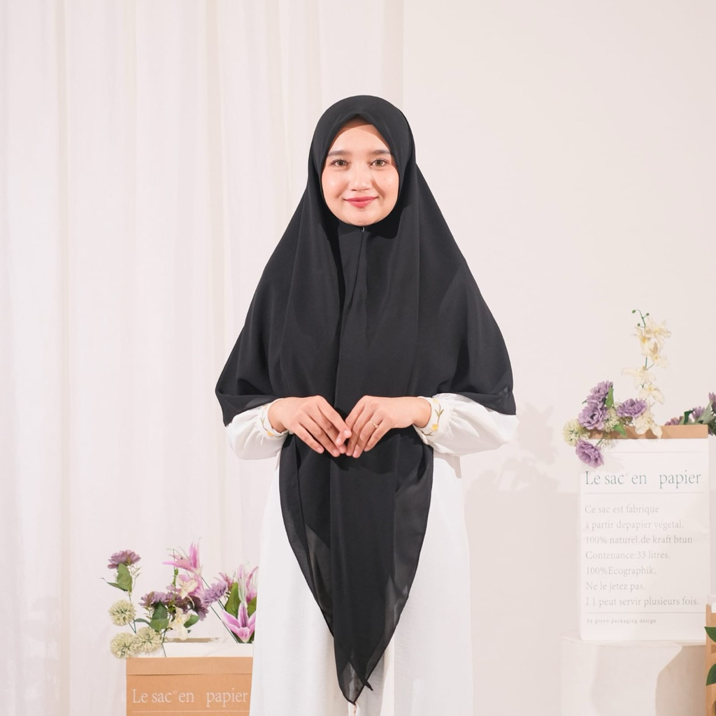 ZH store- Hijab instan zipper/hijab zipper /hijab segiempat instan zipper