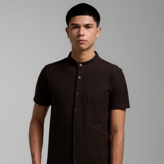 Kemeja Kerah Shanghai Premium - Blank Apparel - Fuji Kemeja Kerah Shanghai