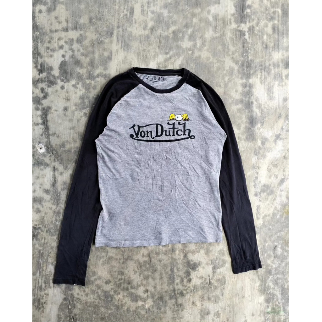 Kaos Long Sleeve Von Dutch
