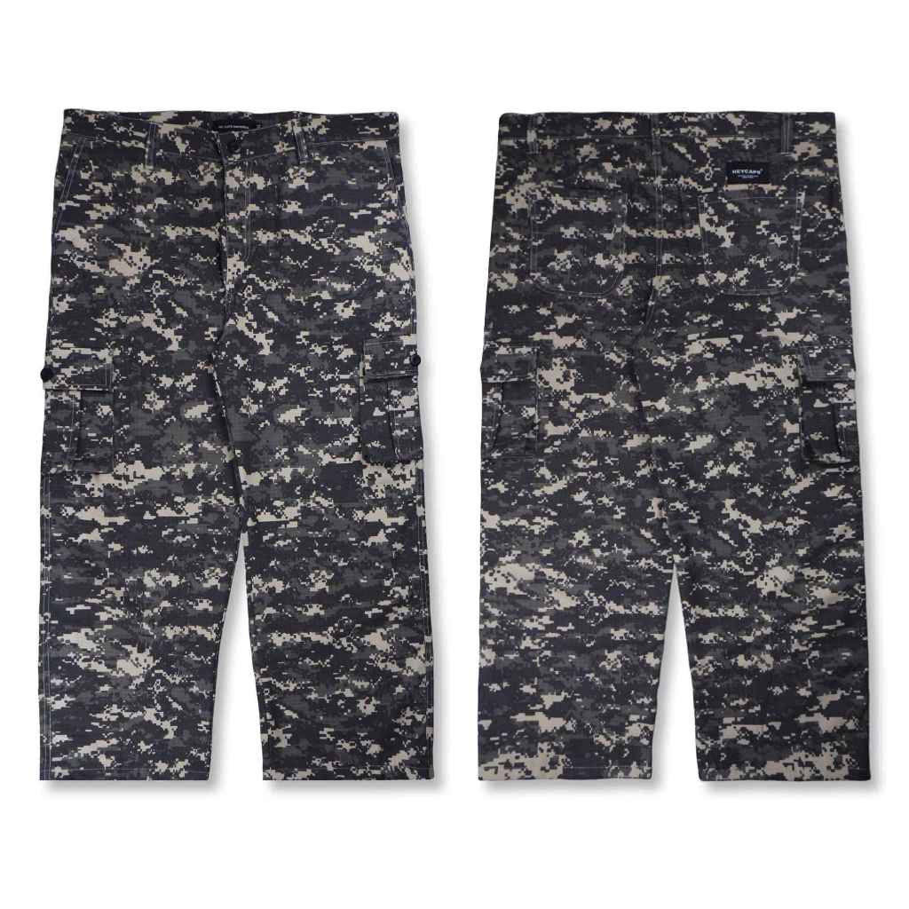 heycaps LOOSEPANT CARGO CAMO / CELANA PANJANG CARGO CAMO PRIA