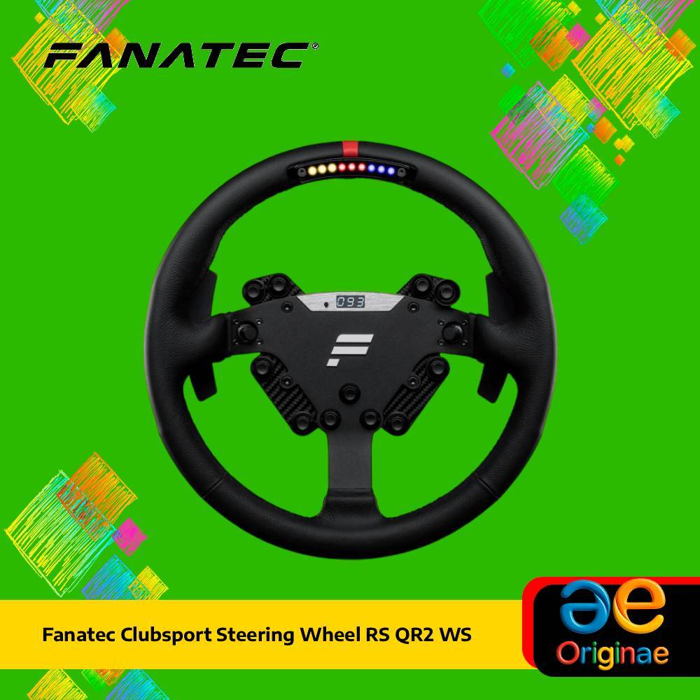 Fanatec Clubsport Steering Wheel RS QR2 WS  for PC, PS4|PS5 - Racing Simulator