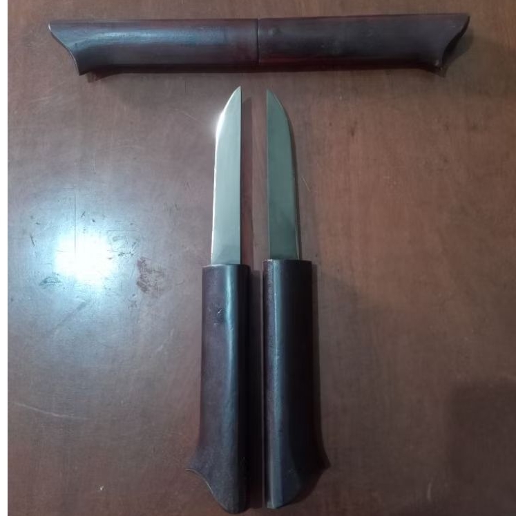 tanto atau mini katana pisau kembar nisoku