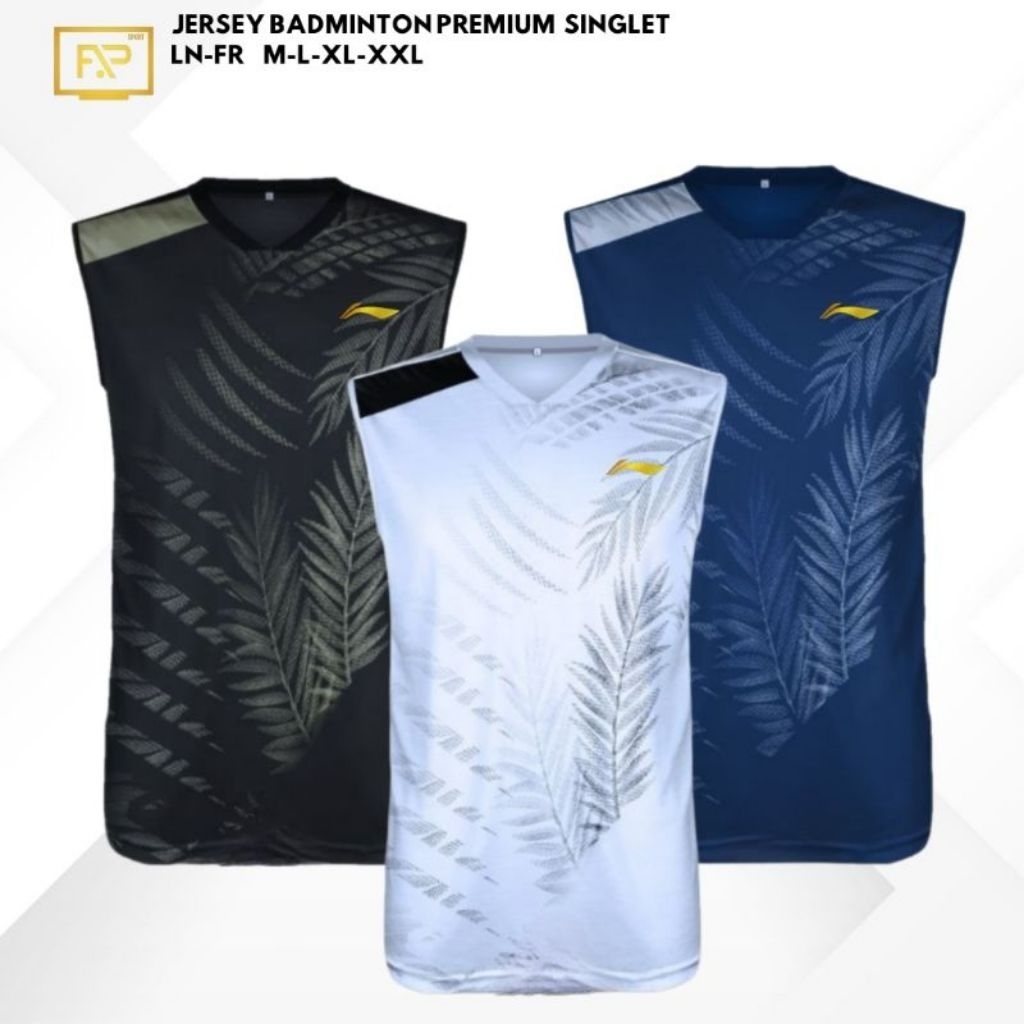 SINGLET JERSEY BADMINTON DEWASA KAOS BADMINTON BAJU