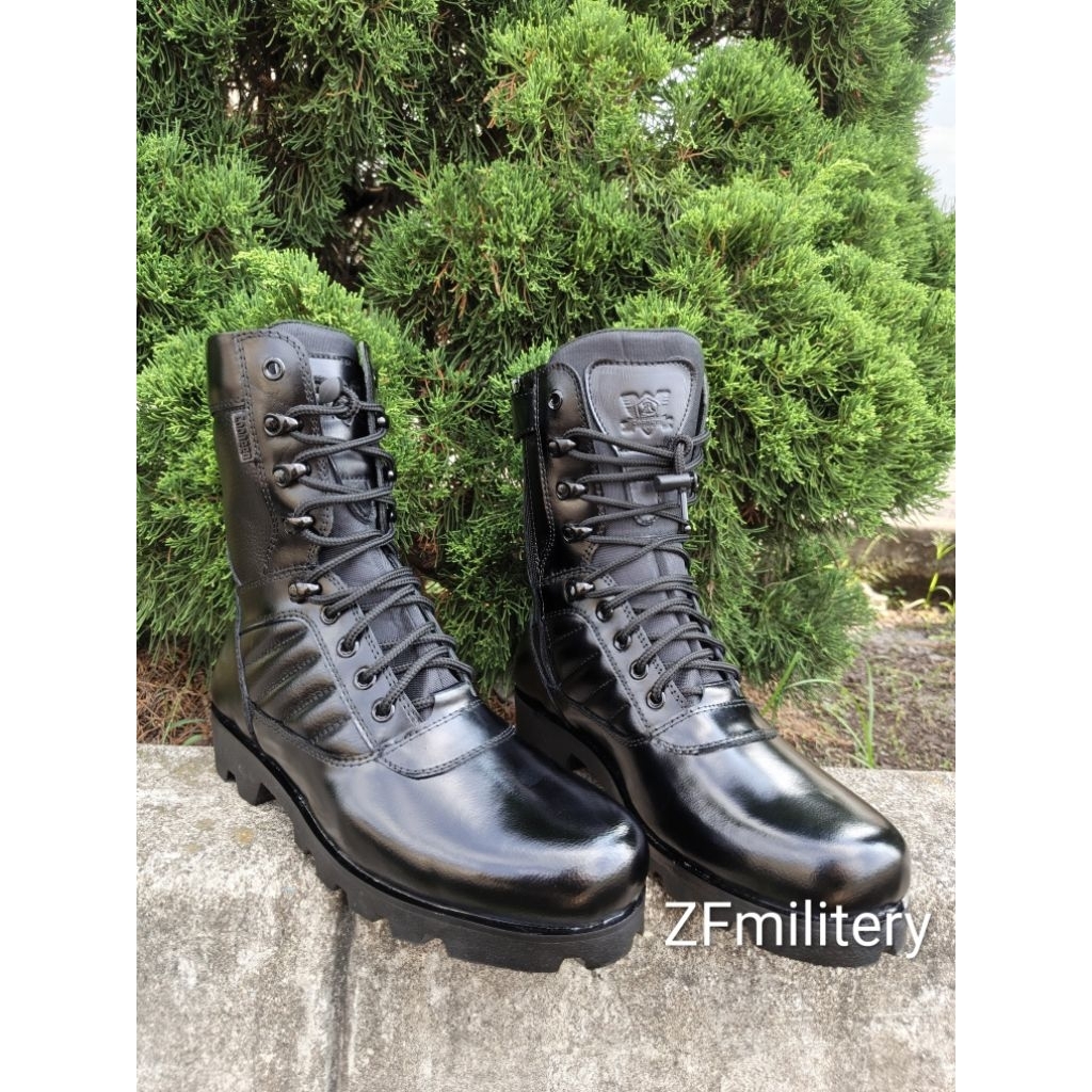 Sepatu PDL Full Kulit Asli PDL sol radial kuat anti slip Pdl Caanggo kulit