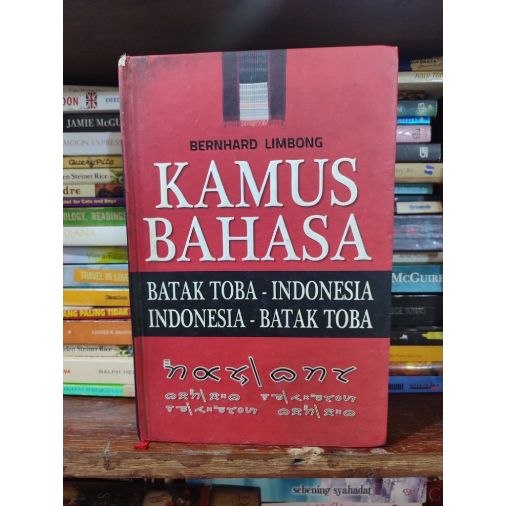 KAMUS BAHASA BATAK TOBA INDONESIA
