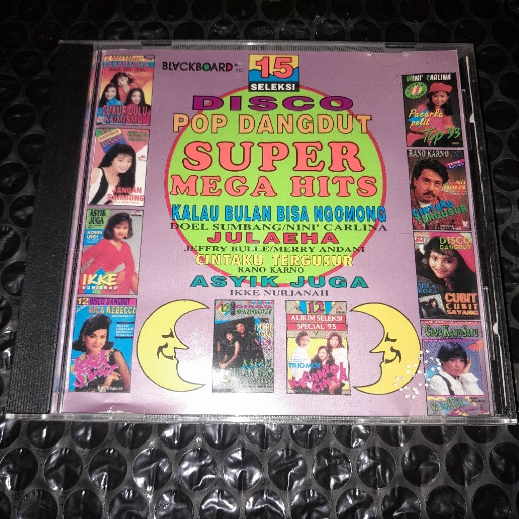 cd 15 seleksi disco pop dangdut super mega hits