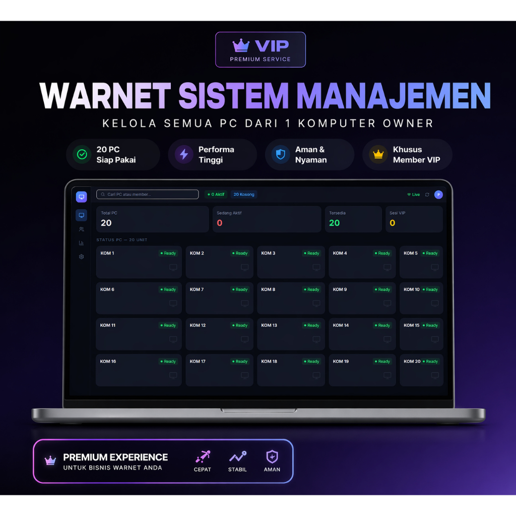 Software Warnet Management System