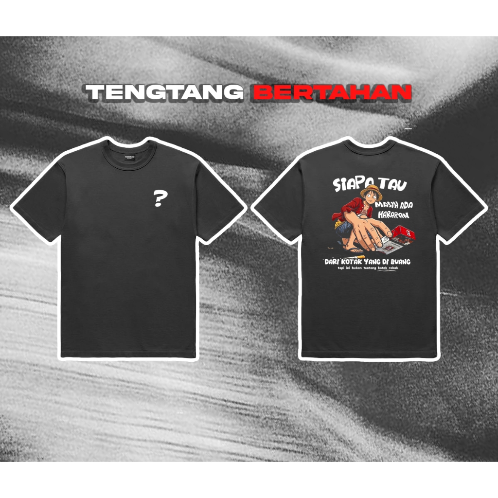 kaos Ambil kotak rokok