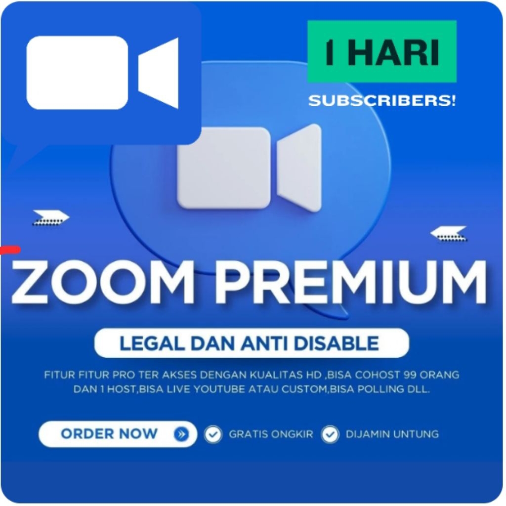 Zoom Meeting Pro Private 1 hari
