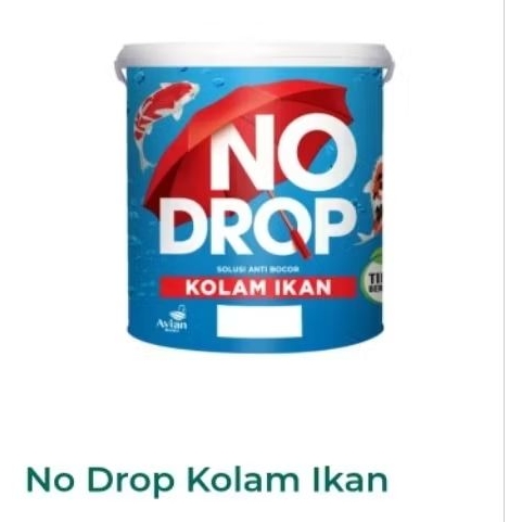 Cat pelapis kolam ikan koi anti bocor Nodrop